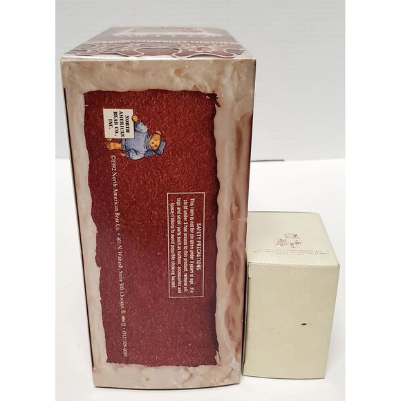 Muffy Ginger Bear Boxed 1992 Plush & Vanderbear Muffy Ginger Bear Ornament Boxed - Picture 9 of 11